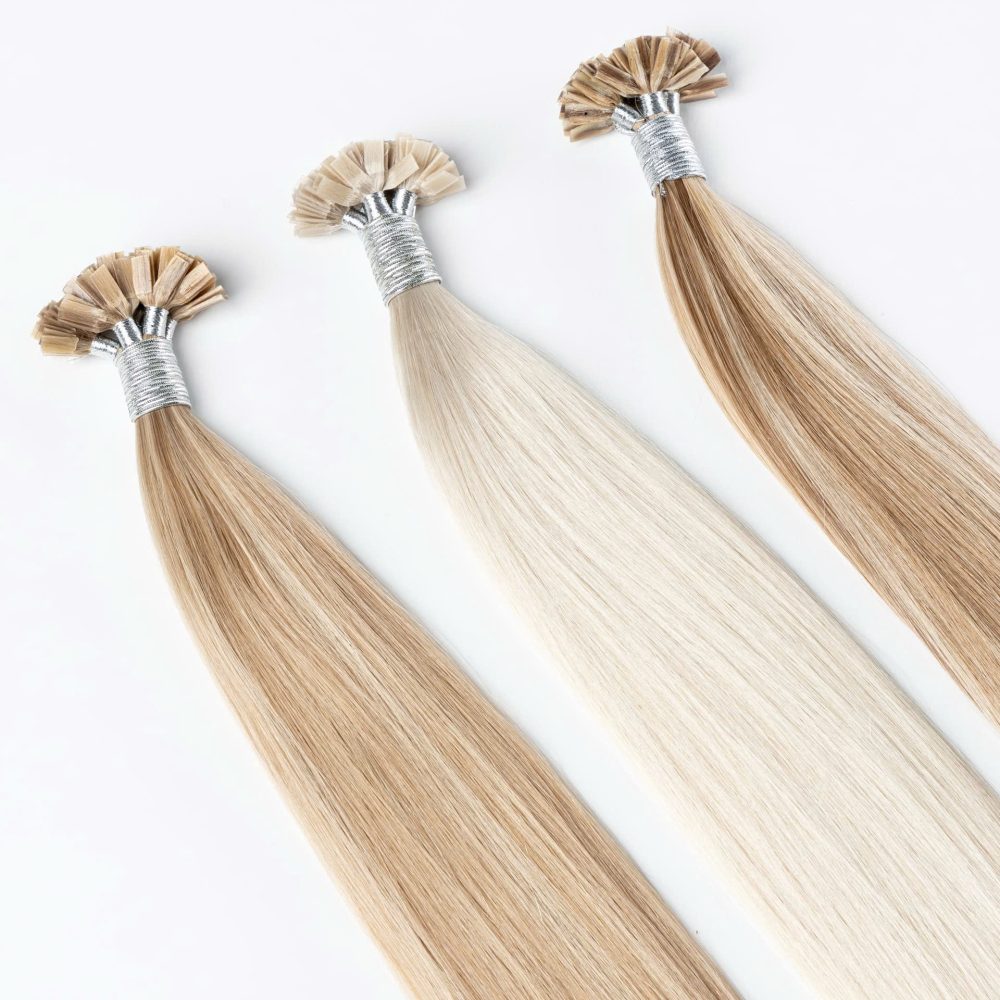 flat tip hair extentions
