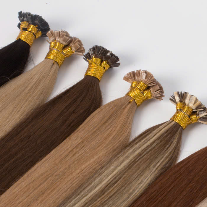 flat tip hair extentions