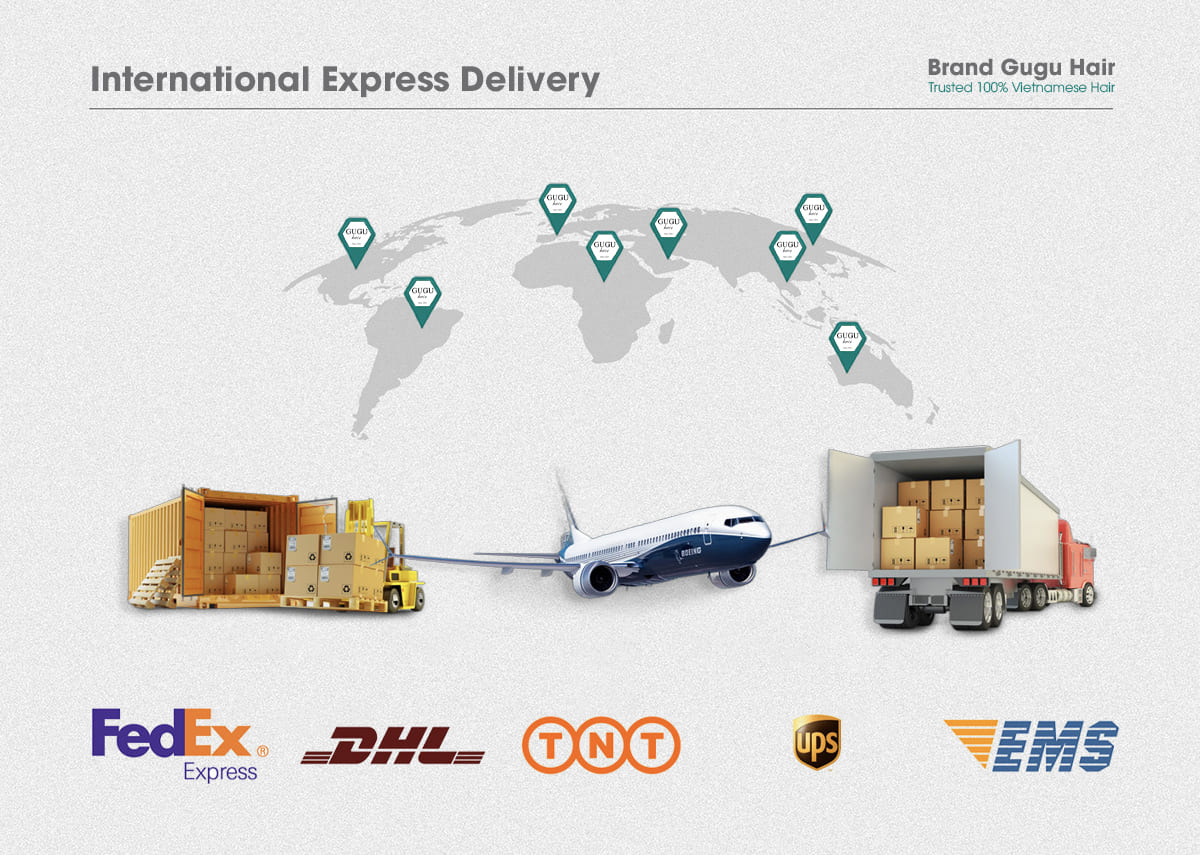 International express delivery gugu hair