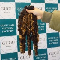 High Quality Donor Vietnamese Bouncy Curly Hair Bundles 4 Curly weft hair extensions human hair