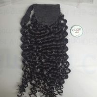Super Double-Drawn Bone Straight Ponytail Remy Hair 30 Inch Vietnam