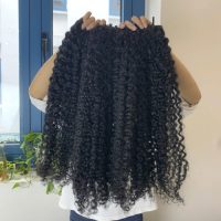 Curly Weft Hair Extensions | 100% Vietnamese Human Hair