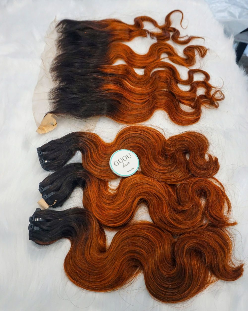 weave hair extensions with closure