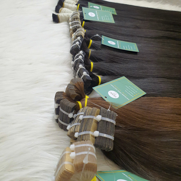 100% Vietnamese Raw Hair Tape Invisible In Hair Extension