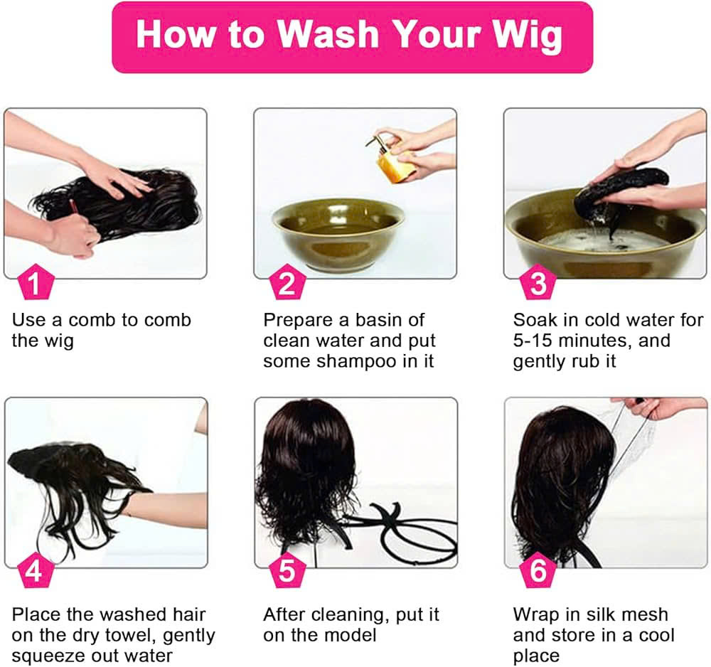 How to Store Wigs Like a Pro: Keep Them Looking Fresh for Longer 2 How to wash wigs at home?