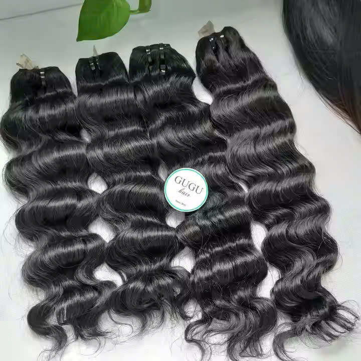 Loose Deep Wave Bundles 28 inches Natural Color