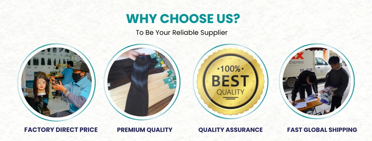 Blonde I-Tip Hair Extensions – Add Volume, Length & Shine Effortlessly 14 Why choose Gugu Hair