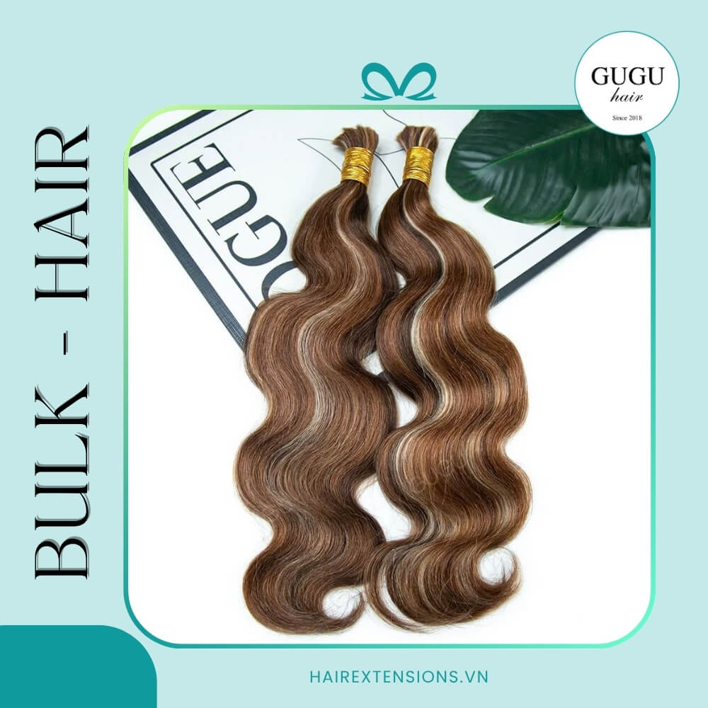 22 inches Bulk Hair Extensions