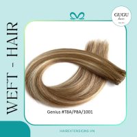 Genius Weft - Blonde Virgin Hair #T8A/P8A/1001 Extensions 2 22 weft Hair Extensions