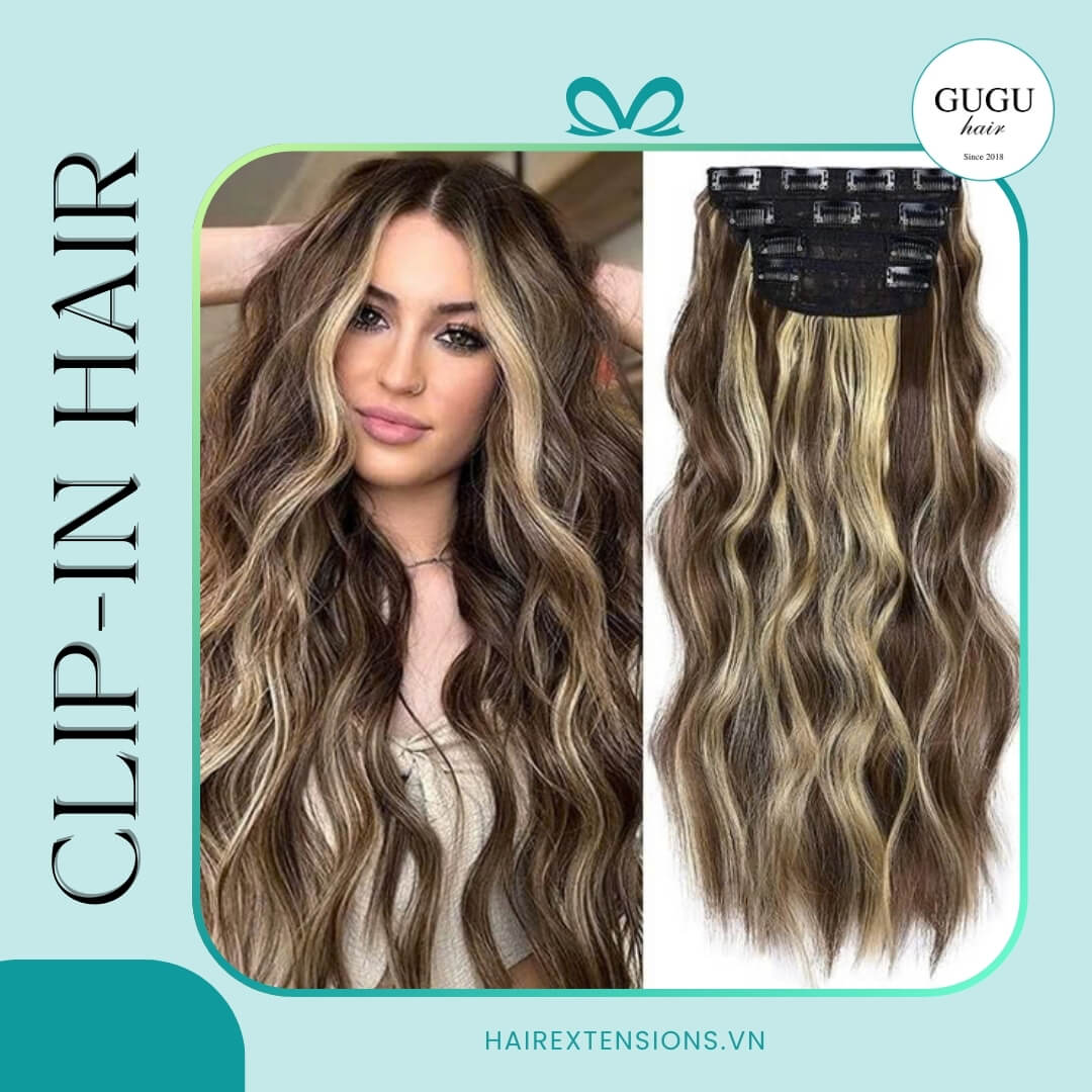 Clip-In Hair Extensions for Beginners – Easy Styling Tips for Afro and European Hair 5 Seamless Clip In Hair Extensions Body Wave – 100% human hair, soft and natural. Easy to apply, invisible clips, perfect for instant length and volume.