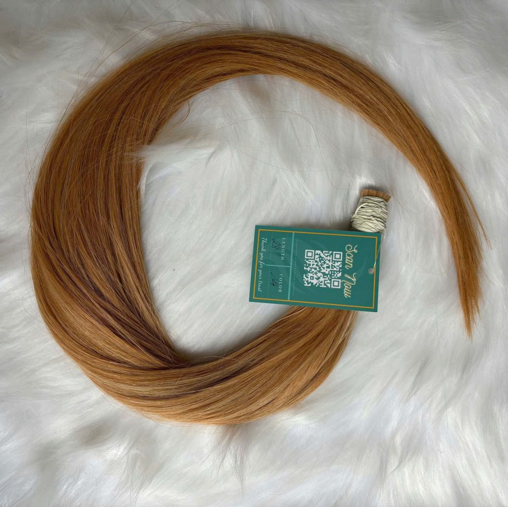 Premium 28 inches Bulk Hair Extensions Super Double Drawn Hair