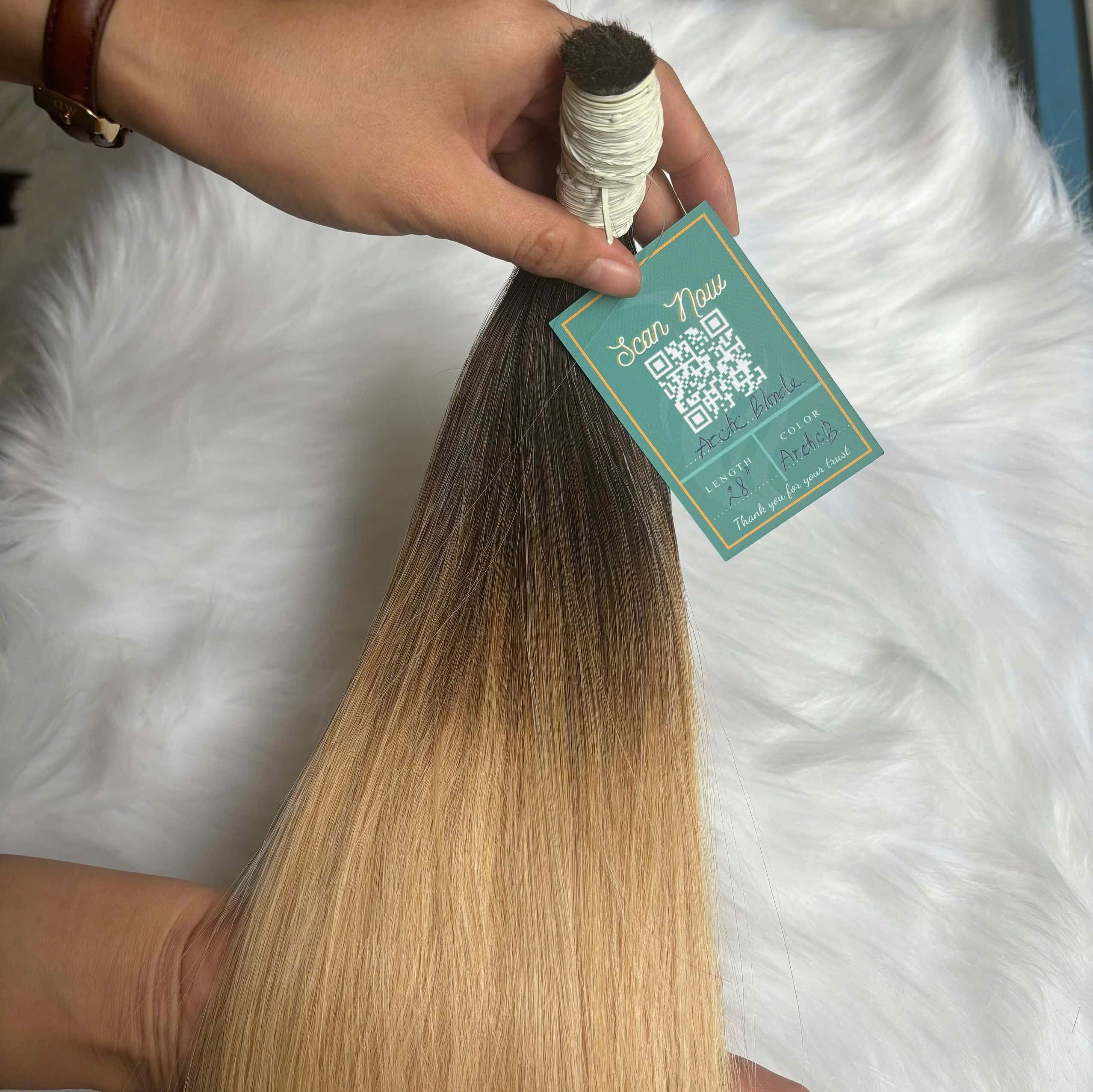 Bulk Hair 28inches Blonde