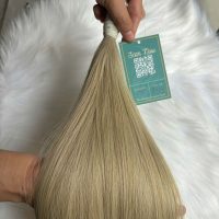 Premium 28-inch Bulk Braiding Hair in Irory