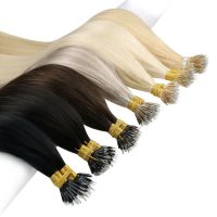 Nano Tip Human Hair Extensions - GuGu Hair 6 nano tip hair extensions 5