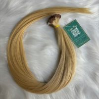 blonde tape in hair extensions