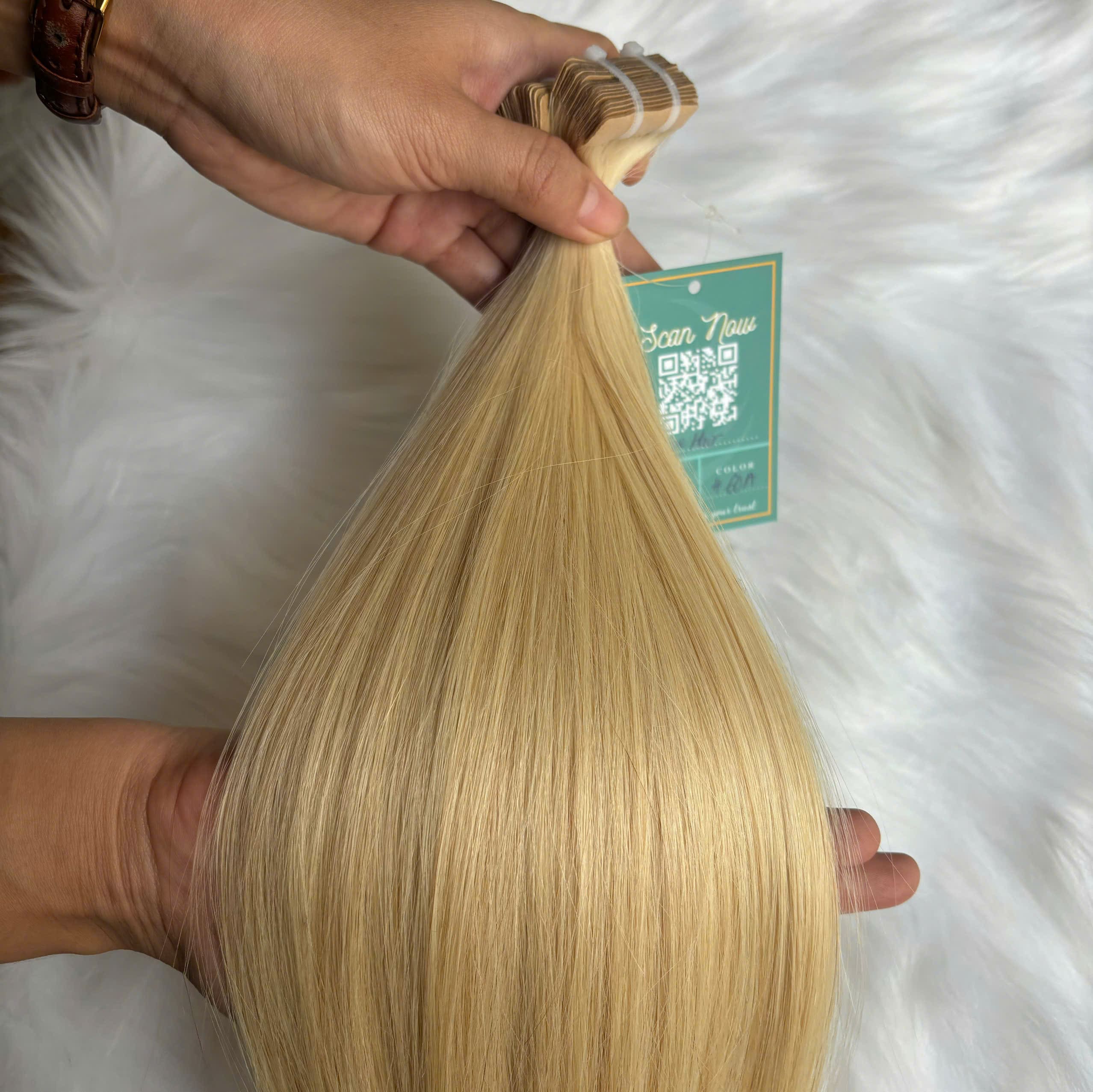 Premium Blonde Tape In Hair Extensions for Effortless Glam