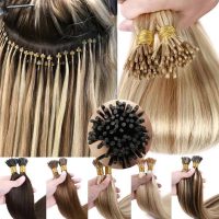 Fusion Hair Extensions & I-Tip Extensions – 100% Raw Human Hair 5 i tip hair extensions