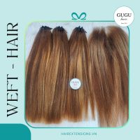 Kinky Straight Human Hair Bundles Ombre 20 inch - GUGU HAIR WIG 2 16 inch weft Hair Extensions