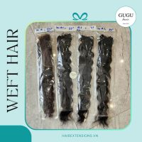 Raw 22inch Curly Hair Weft Extensions