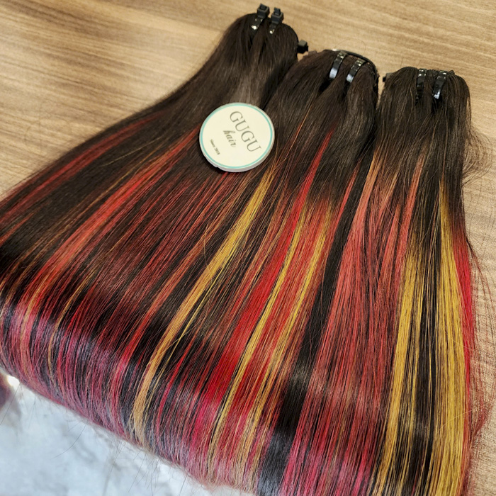 Straight Weft Hair Extensions