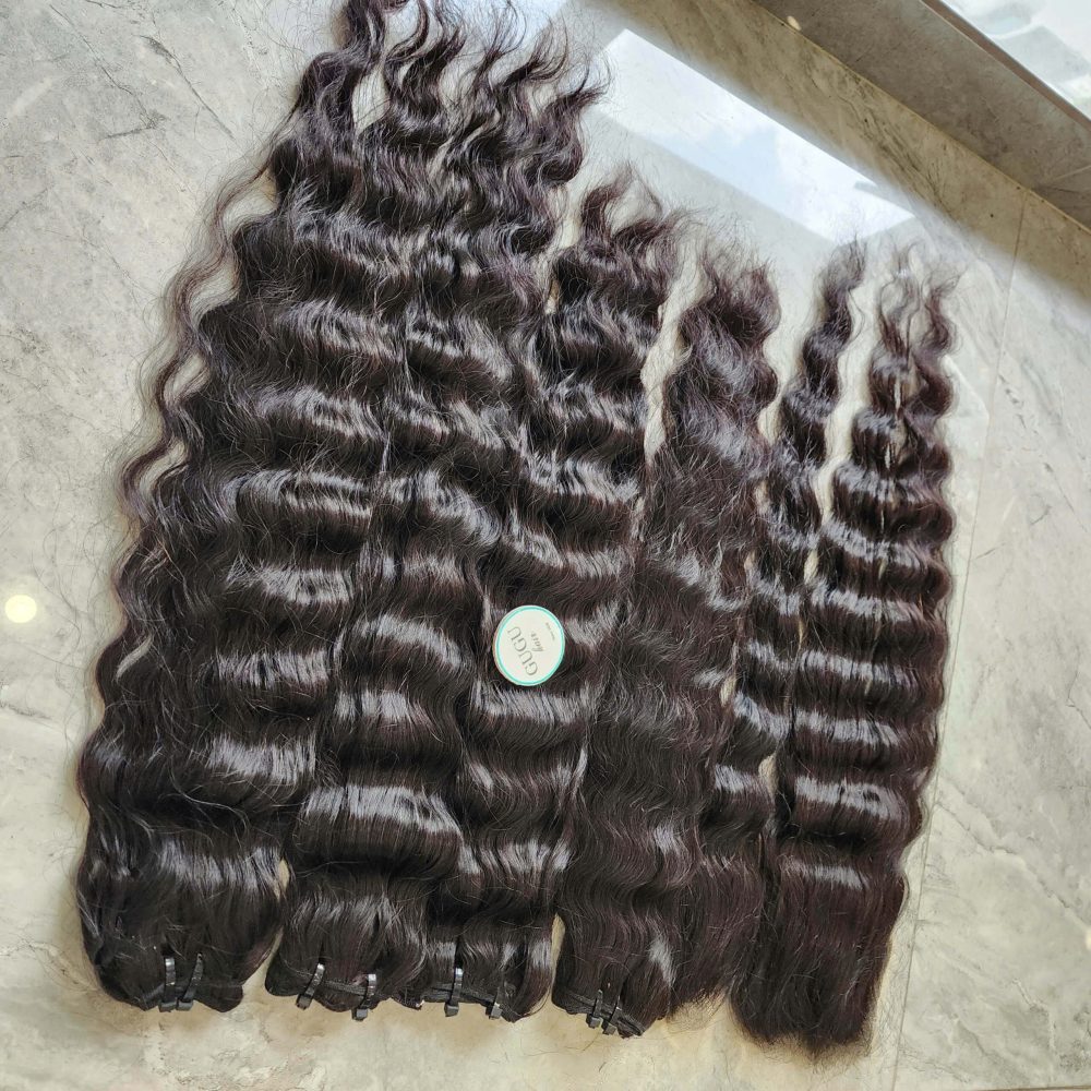 virgin human hair bundles - GUGU HAIR