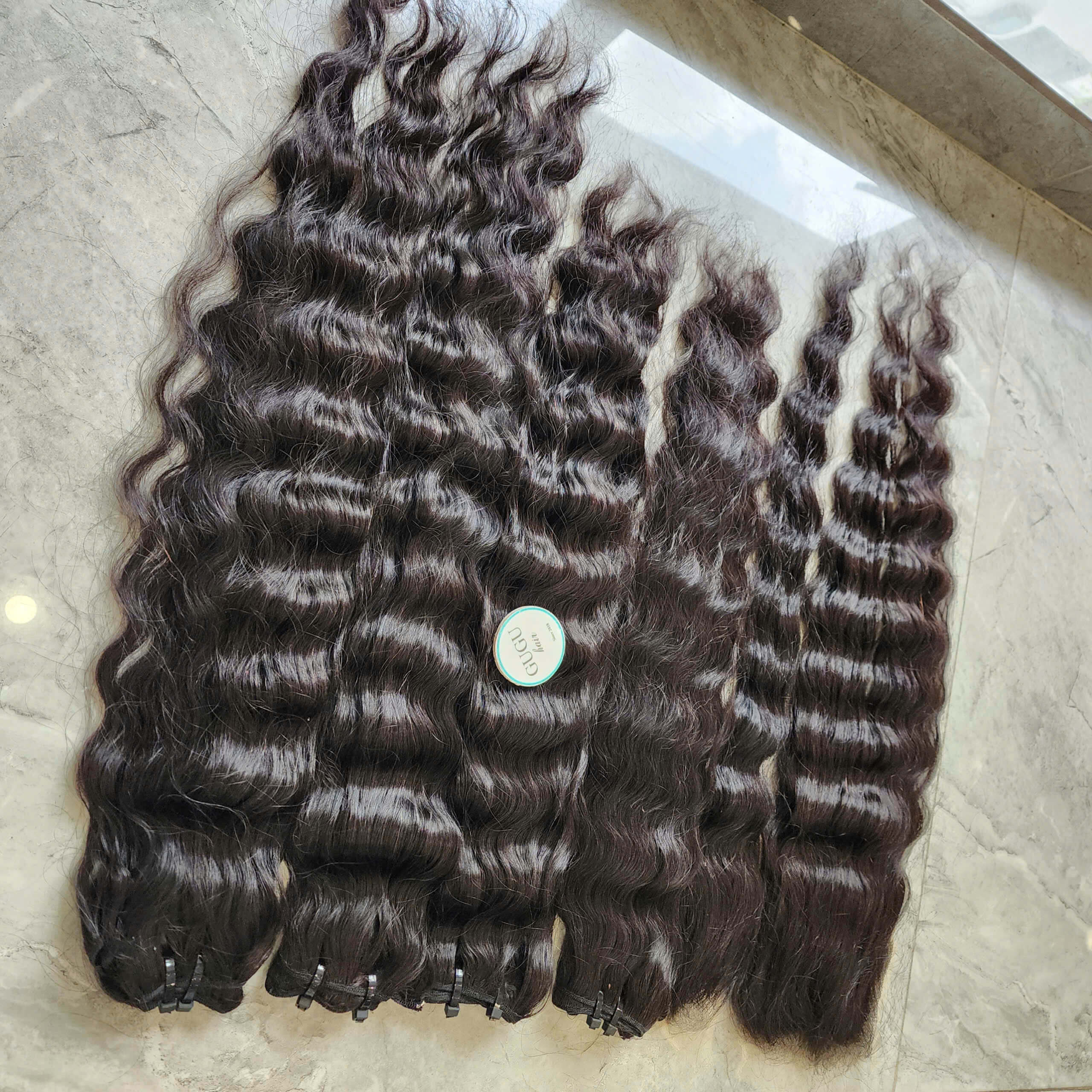 virgin human hair bundles - GUGU HAIR