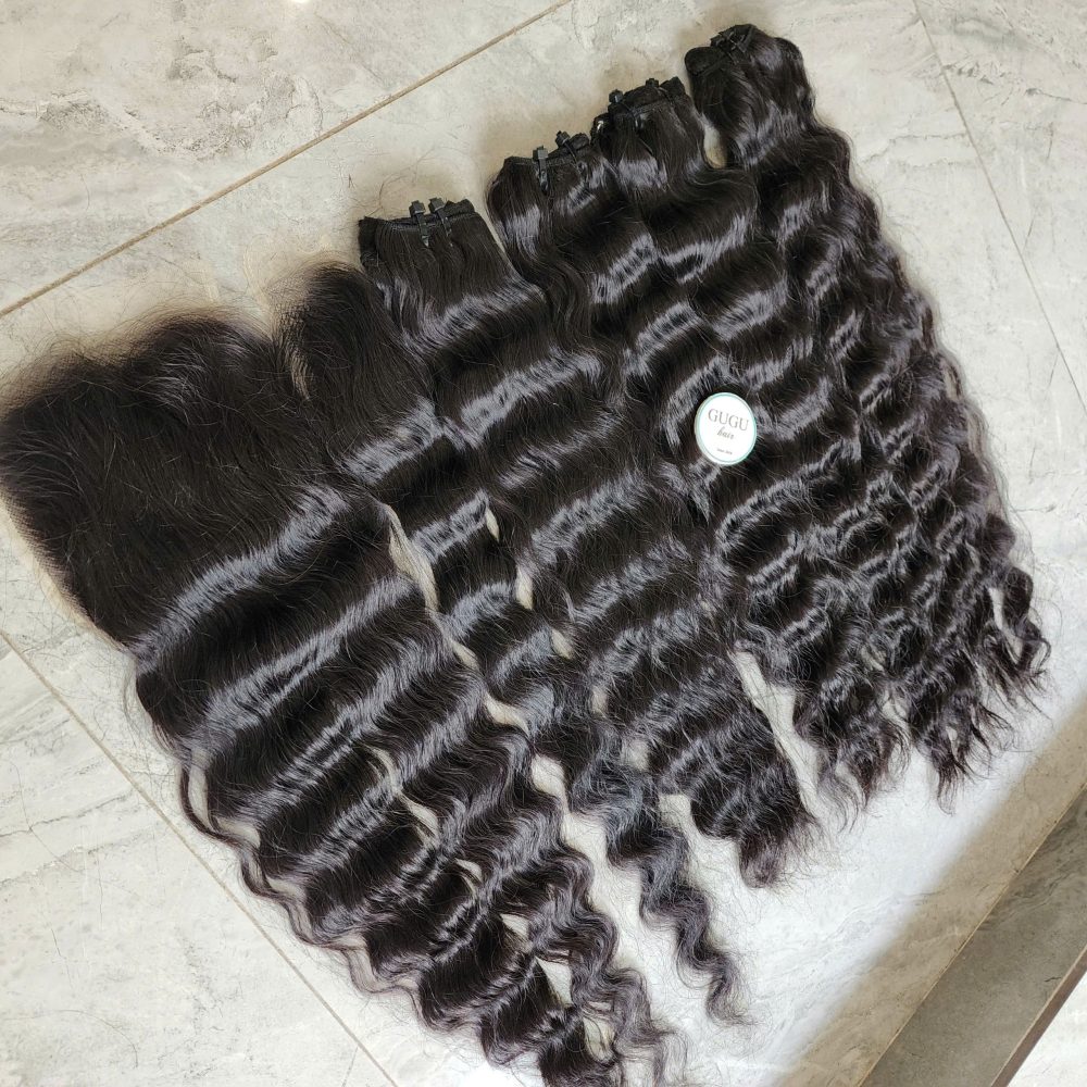 deep wave bundles human hair