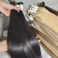 Bone Straight Synthetic Braiding Hair Bulk 24" Silky Pre Stretched Braiding Hair Extensions