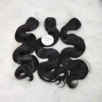 Human Hair Bundles Body Wave Natural Black Color- GUGU HAIR
