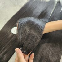 Human Hair Bundles Bone Straight Natural Black Color- GUGU HAIR