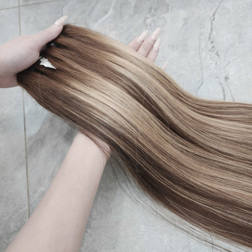 Balayage Highlight Straight Hair Bundles – Raw Vietnamese Human Hair- GUGU HAIR