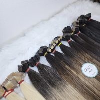 28 Inch Tape-In Extensions From Vietnam 100% Raw Vietnamese Human Hair 9 Premium Straight Hair Extensions – 100% Human Hair Wefts in Multiple Colors- GUGU HAIR