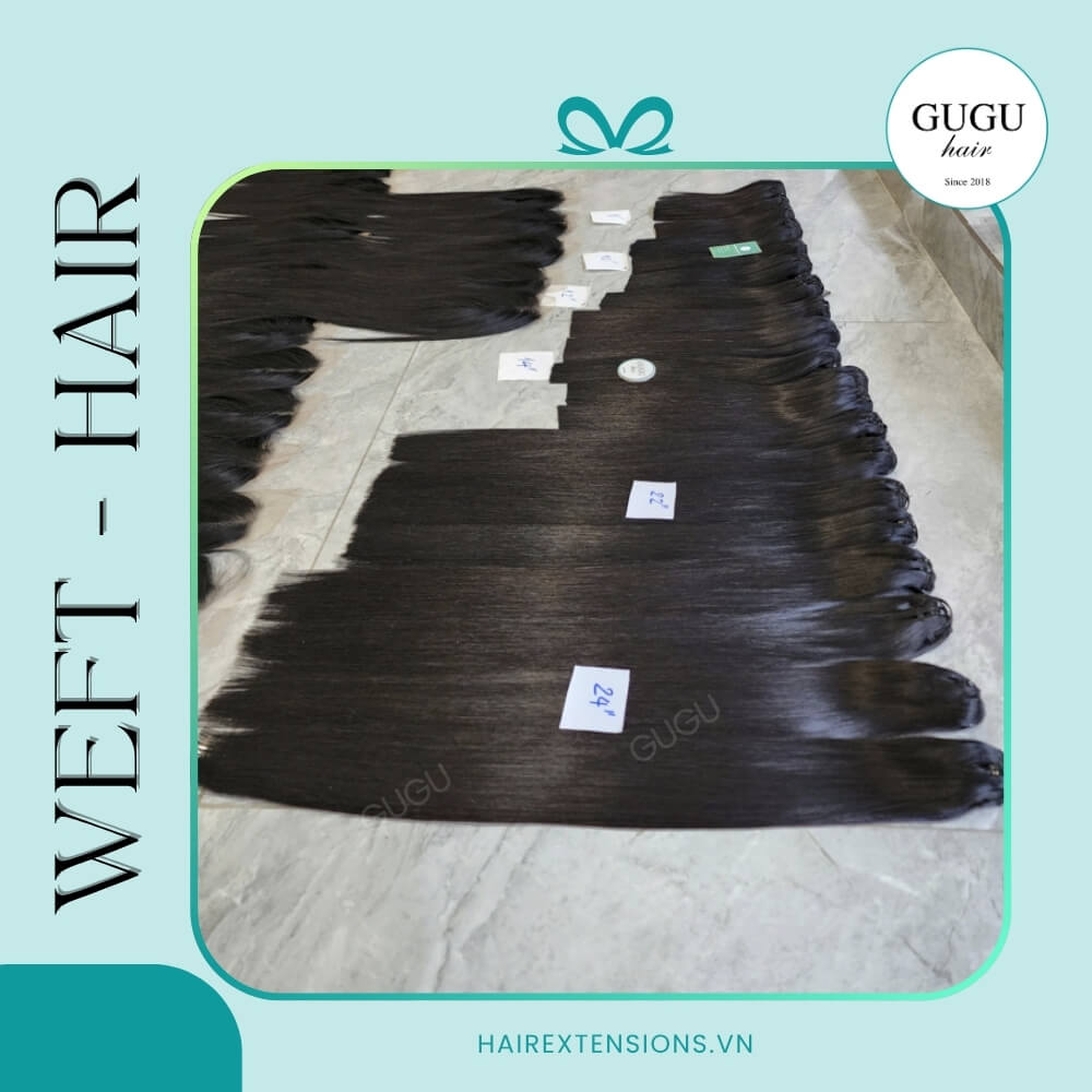 raw weft Hair Extensions
