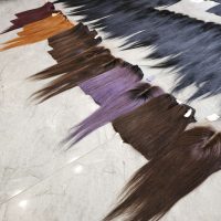 Weft Human Hair Extension 100% Vietnamese Raw Human Hair Double Drawn Straight