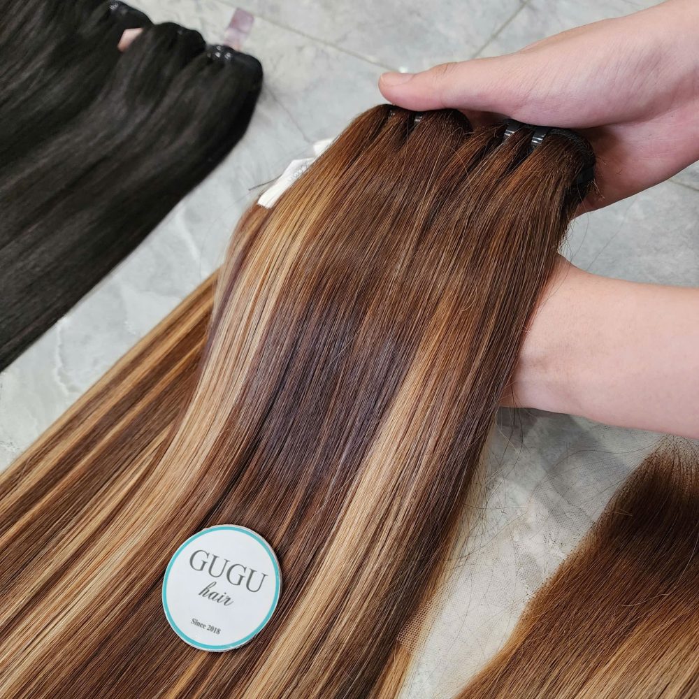 Piano Brown and Blonde – Bone straight