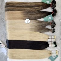 Bone Straight Raw Human Hair Extensions Cheap Wholesale Price 100% Raw Hair for Women