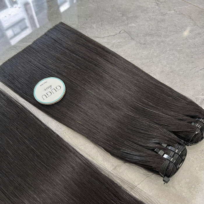 Raw Vietnamese hair bundles