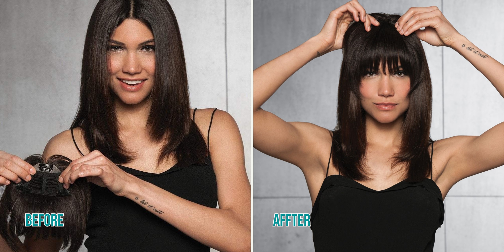 Clip In Hair Extensions Bangs