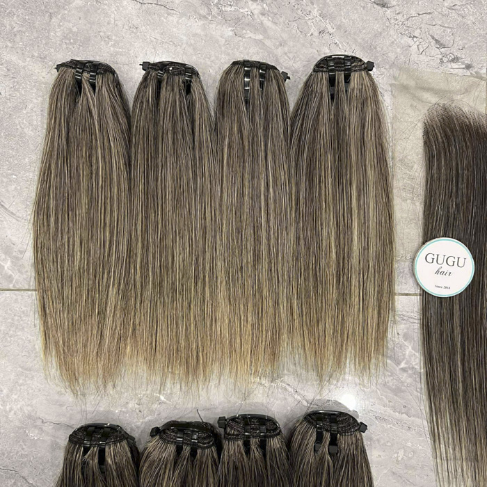 Wholesale Super Drawn Bone Straight Hair Bundles