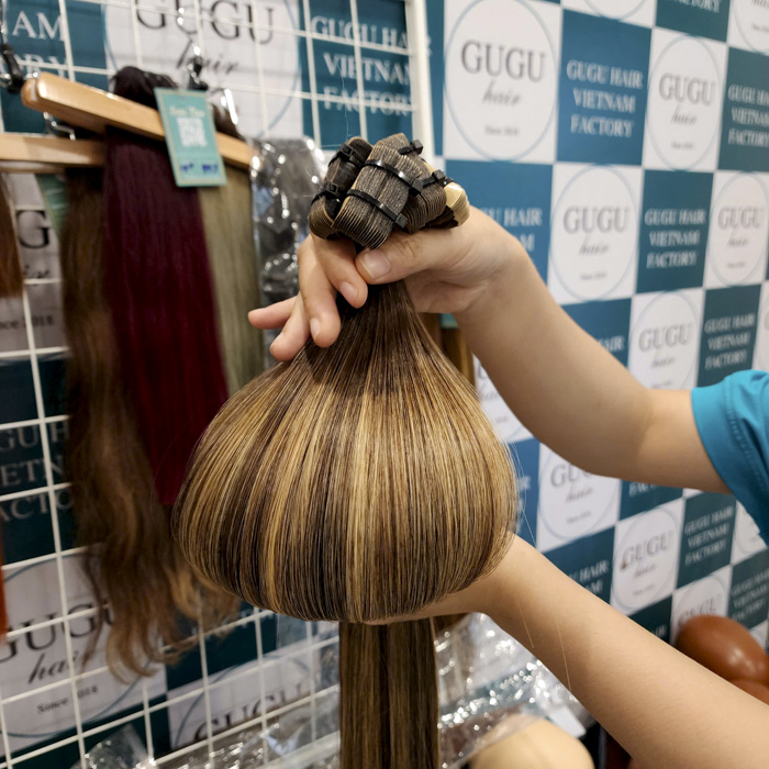 Bone Straight Vietnamese Straight Tape In Extensions – Raw Human Hair