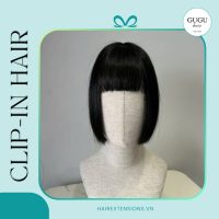 Fringe Hair Extensions Bangs – 100% Human Hair Clip-In Bangs | GUGU HAIR