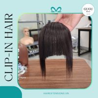 Clip In Hair Extensions Bangs – Real Human Hair Bangs by GUGU HAIR
