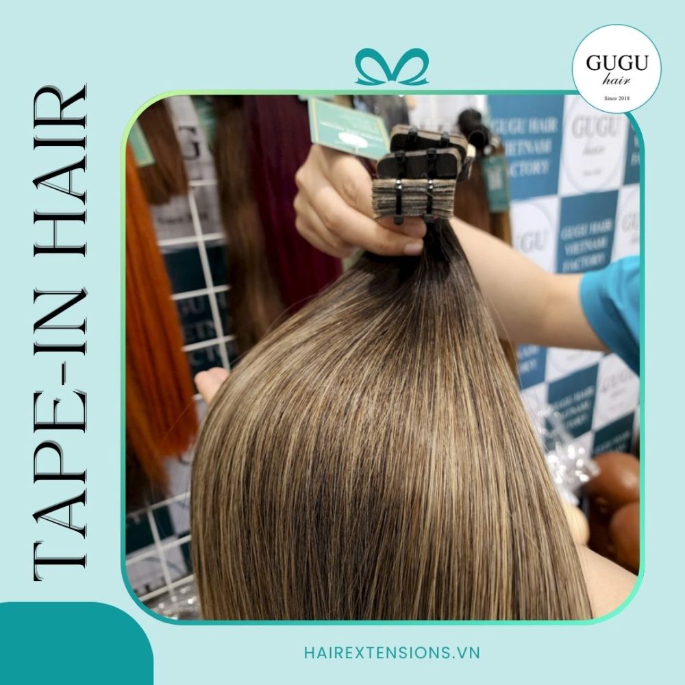 Buy Tape-In Hair Extensions Wholesale Price Bone Straight Vietnamese Straight