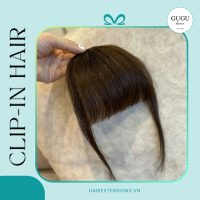 Clip In Hair Extensions Bangs – Real Human Hair Bangs by GUGU HAIR