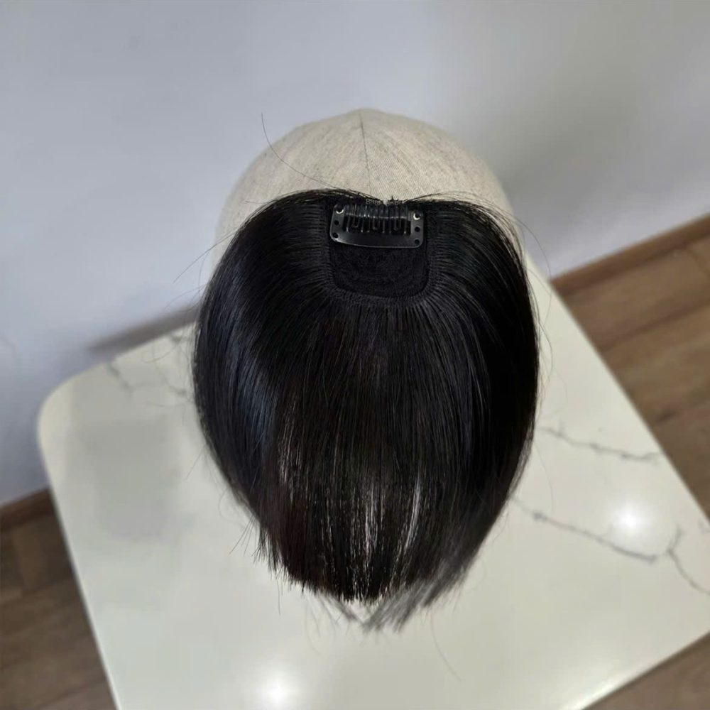 Clip In Hair Extensions Bangs – Real Human Hair Bangs by GUGU HAIR