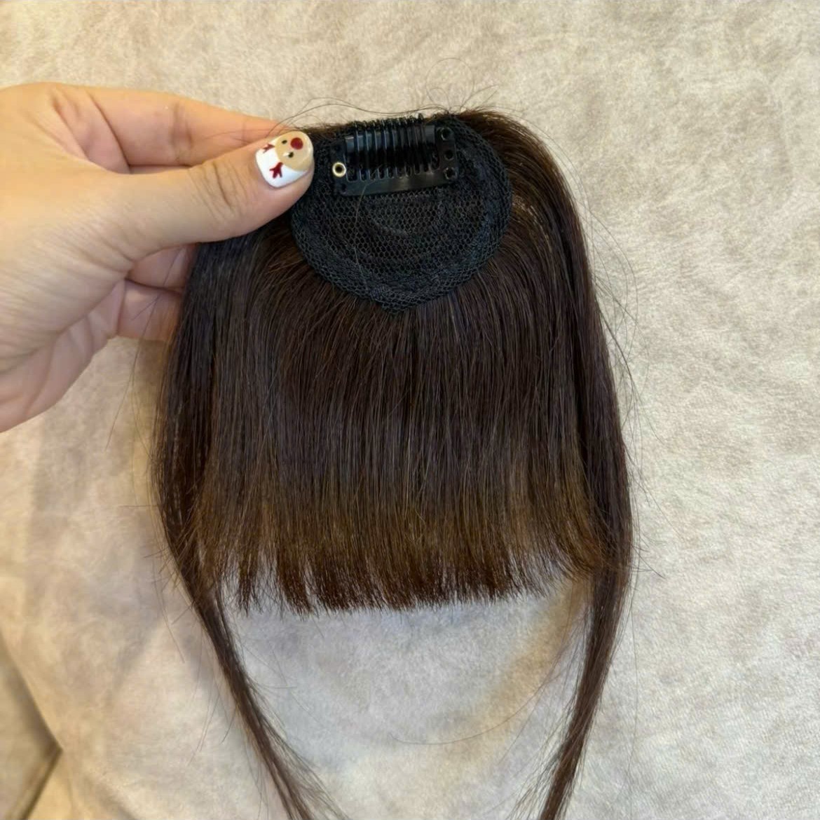 best human hair clip-in bangs