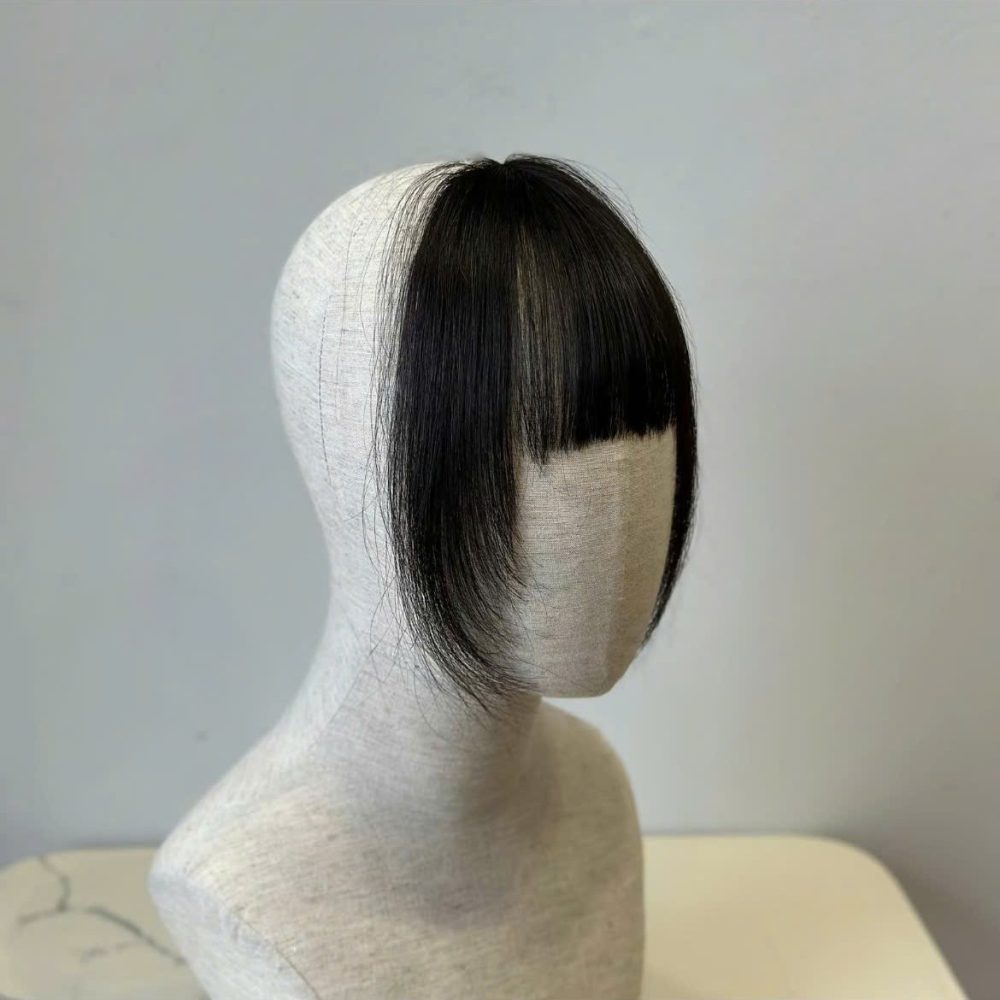 Clip In Hair Extensions Bangs – Real Human Hair Bangs by GUGU HAIR