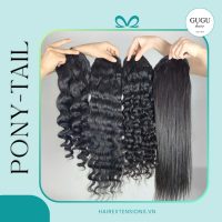 Best Bouncy Curly Ponytail Extension – Raw Vietnamese Human Hair Vietnam