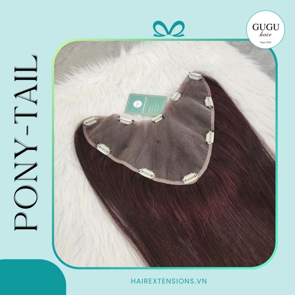 u part wig human hair burgundy