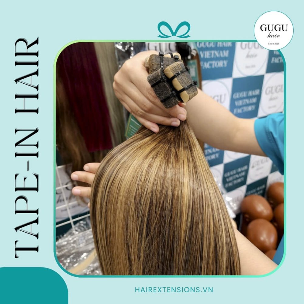 Bone Straight Vietnamese Straight Tape In Extensions – Raw Human Hair